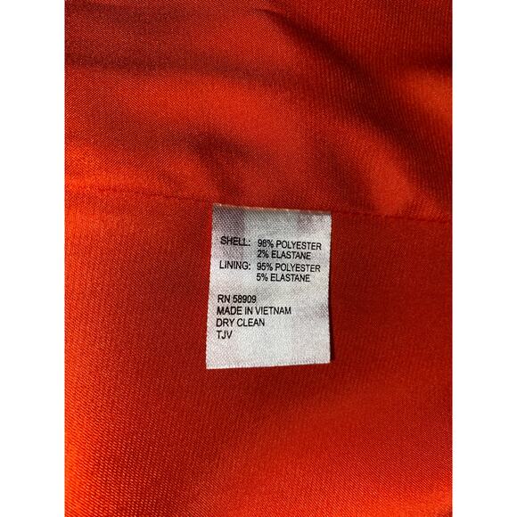 Alex Marie Stunning Sophisticated 10 Mock Neck Sleeveless Back Zip Lined Dress - Picture 11 of 12